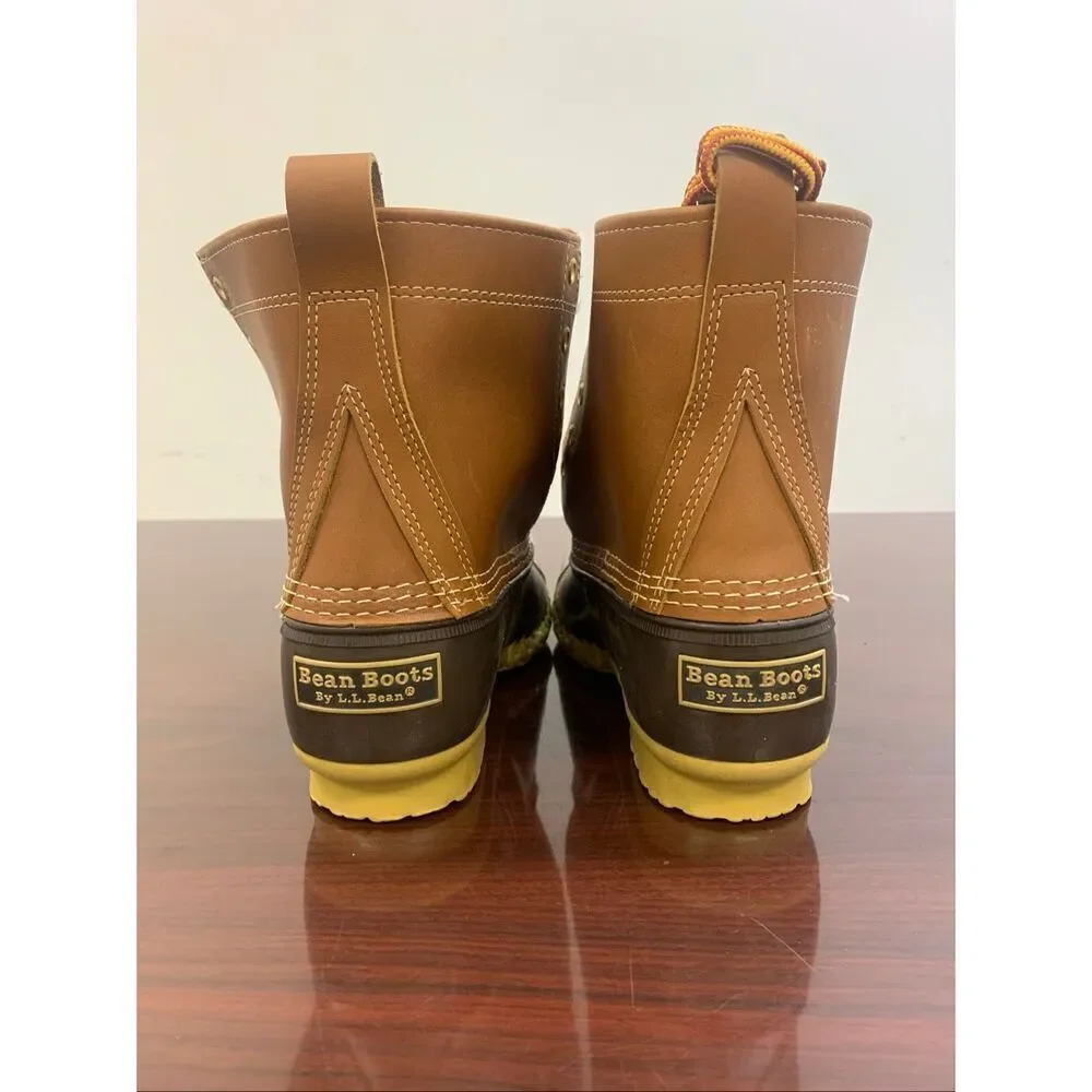 LL Bean Brown Leather 8